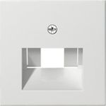 GIRA System 55 Abdeckung für UAE/IAE-Anschlussdose *reinweiss glänzend* (027003)