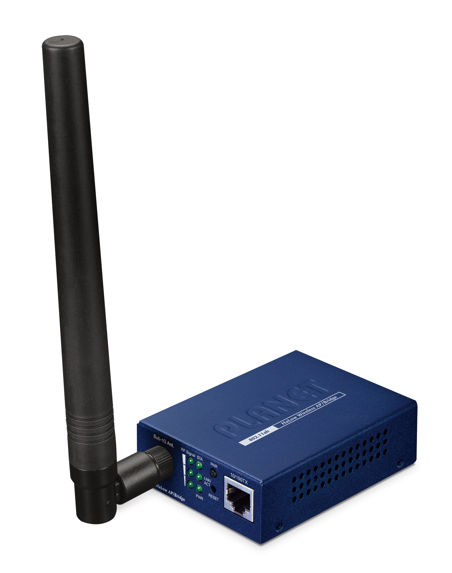 Planet HLB-100-EU868 802.11ah Wi-Fi HaLow Bridge Blau