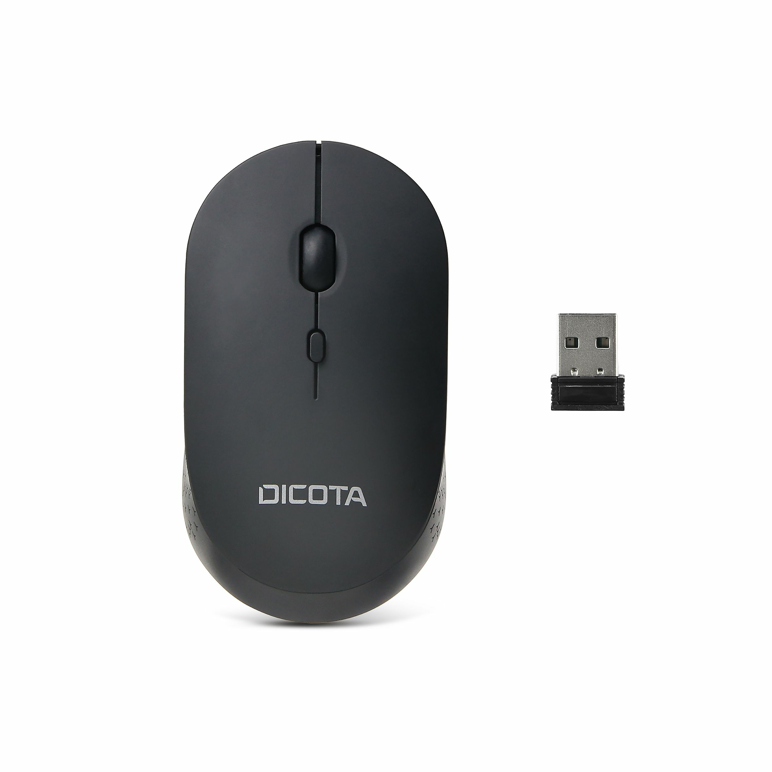 DICOTA Silent V2 Kabellose Maus 2,4 GHz Schwarz