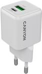 Canyon Ladegerät CU20AC GaN 20W PD, 2-Port (USB-A/USB-C) WH retail (CNS-CUW20AC)