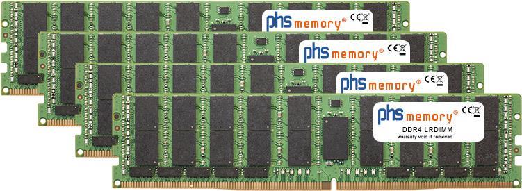 PHS-memory 512GB (4x128GB) Kit RAM Speicher kompatibel mit HP ProLiant BL920s Gen9 (G9) DDR4 LRDIMM 3200MHz PC4-25600-L (SP474790)
