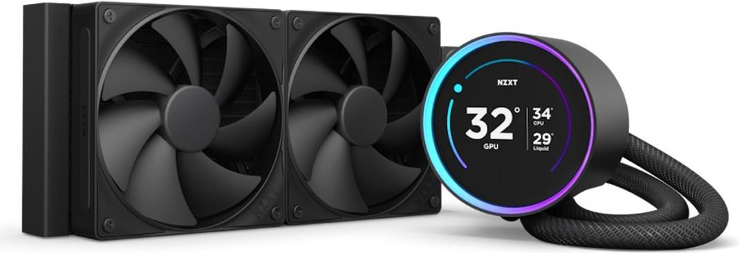 NZXT KRAKEN Elite V2 240 Wakü Display Black RL-KN24E-B2 (RL-KN24E-B2)