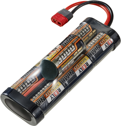 Reely Modellbau-Akkupack (NiMh) 8.4 V 3000 mAh Zellen-Zahl: 7 Sub-C Hump T-Stecksystem (RE-7863537)