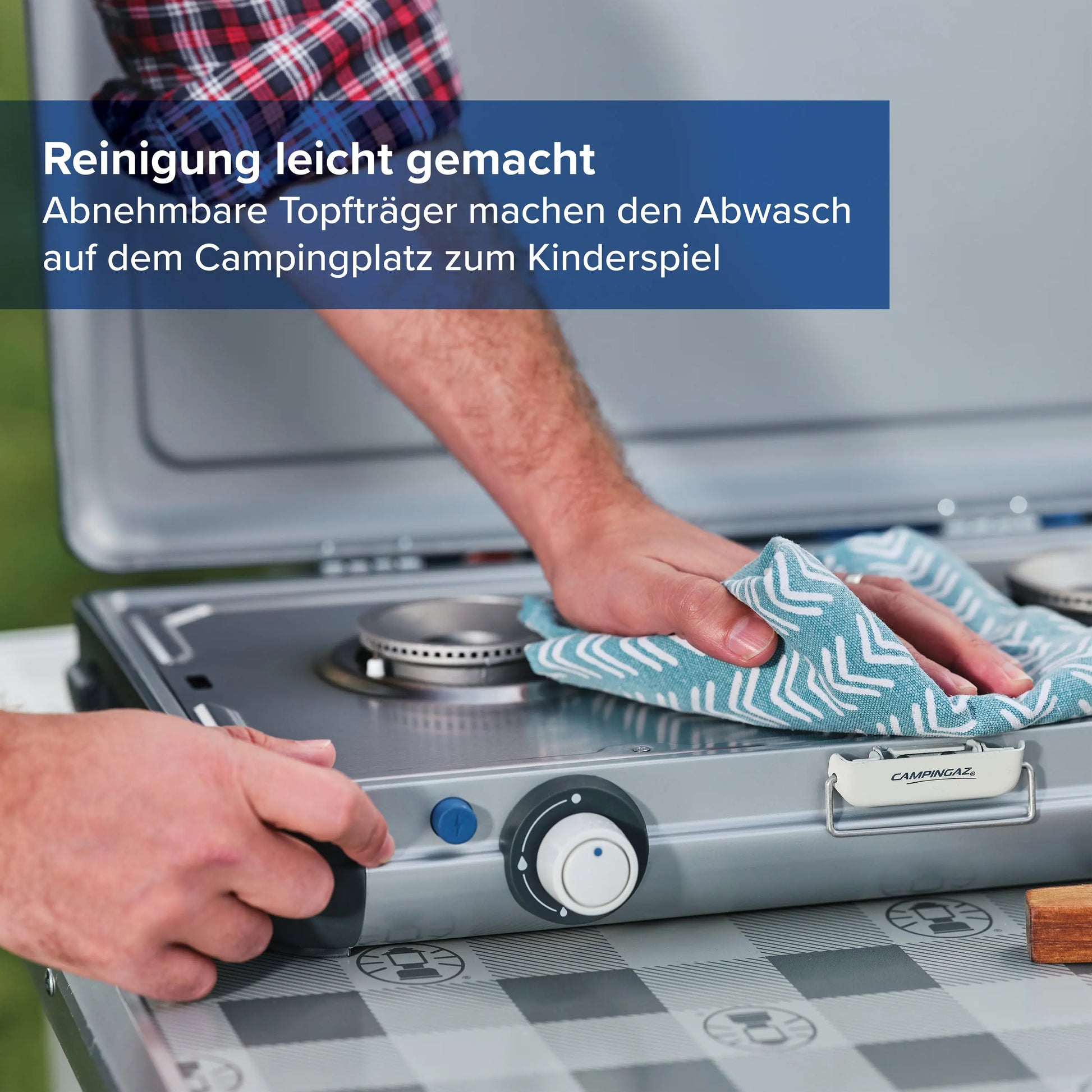 Campingaz Camping Kitchen 2 Grill & Go Caravan 2-Brenner-Kocher 4 kW