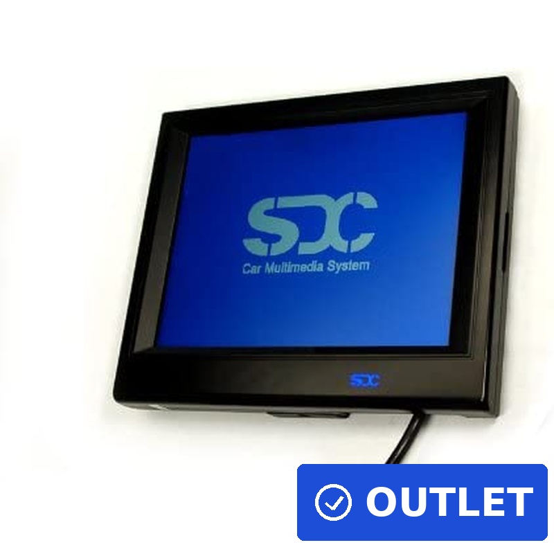SDC 20.3cm ( 20,30cm (8")) VGA T8H Touchscreen 1024x786 ein. (SDC-T8H) (B-Ware)