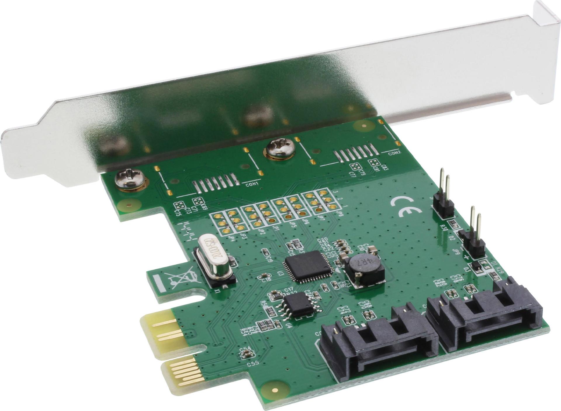 InLine RAID Controller PCIe 2.0 2x SATA 6Gb/s RAID 0/1/SPAN