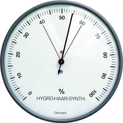 Hygrometer Kunstoff silber (44-2003)