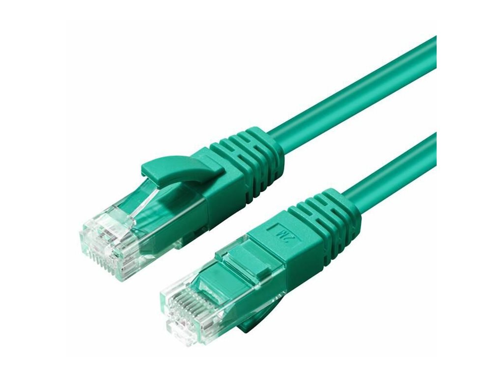 MicroConnect UTP6015G Cat6 U/UTP 1,5 m RJ-45 Grün