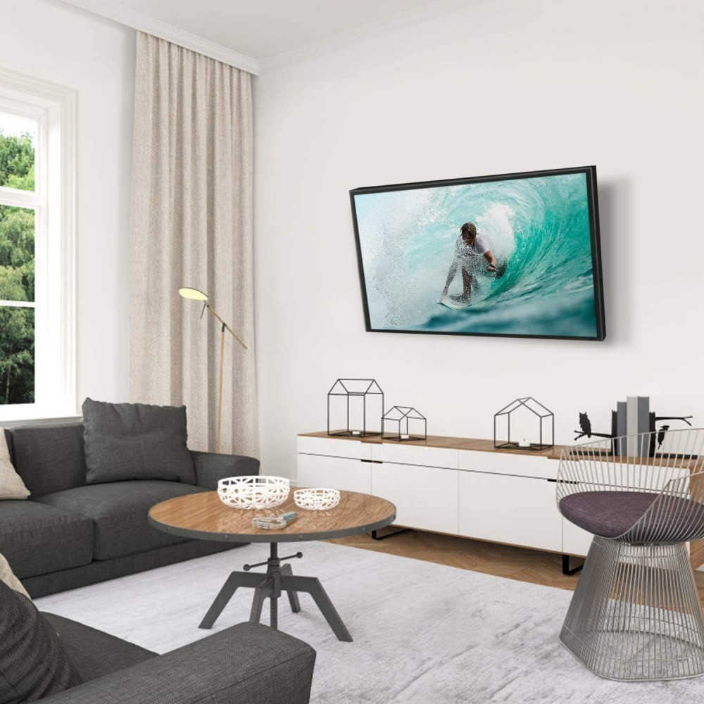 Techly ICA-LCD-2903BICOL Wandhalterung 19-37" 25 kg Schwarz, Weiß
