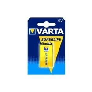 Varta Superlife 2022 - Batterie 6LR61 Kohlenstoff Zink (02022 101 411)