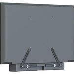 SMS Icon Universal Soundbar Mount C121U002-1A, TV bracket, 10 kg, Black, Rail, 1 Stück (C121U002-1A)