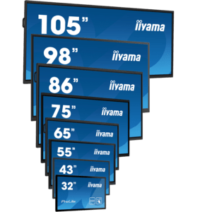 iiyama ProLite LH6565UHSB-B1 65" 4K UHD Digital Signage Display Schwarz