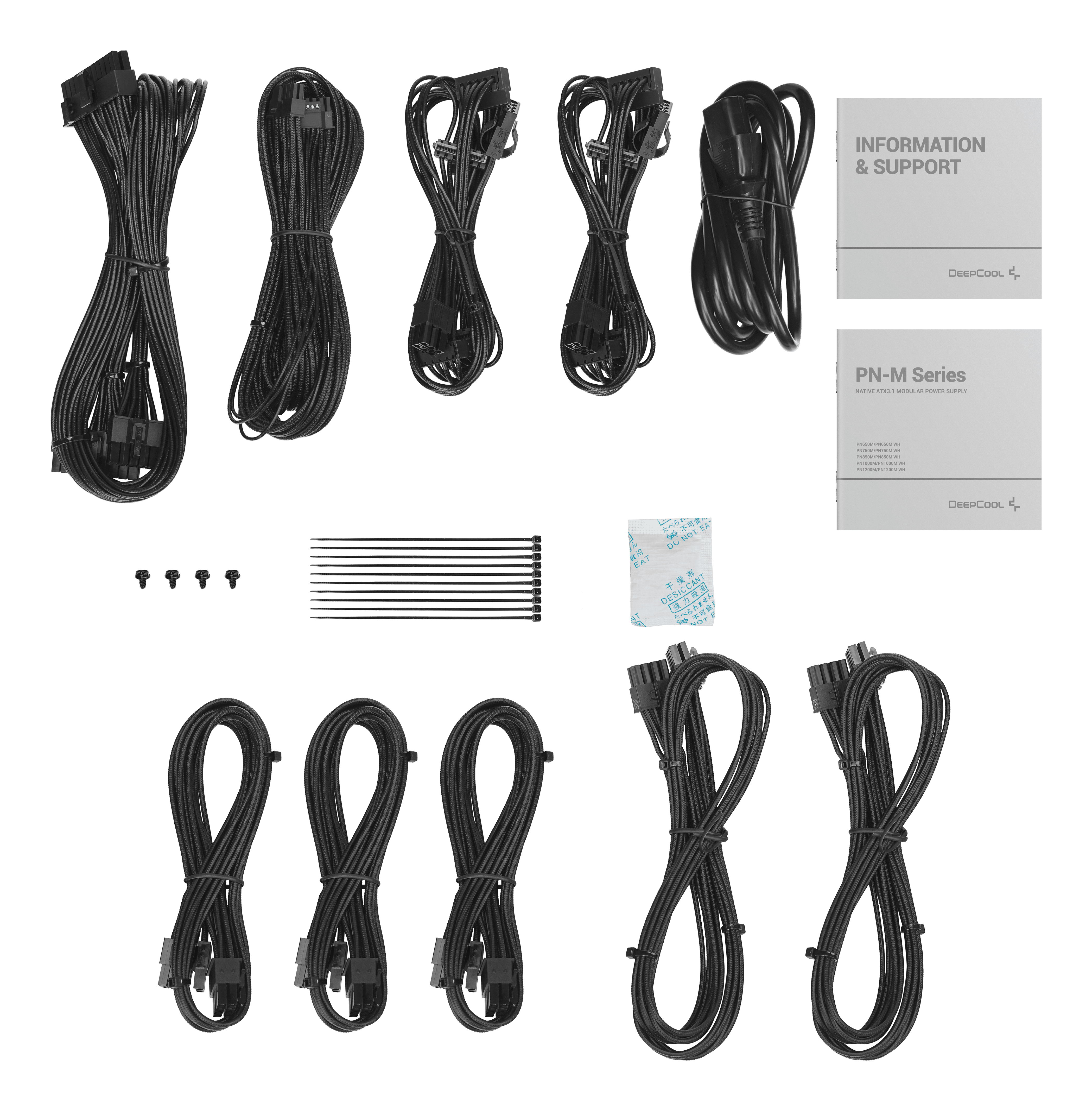 Deepcool Gamerstorm PN1000M ATX 3.1 1000 W 80 PLUS Gold Modular Schwarz