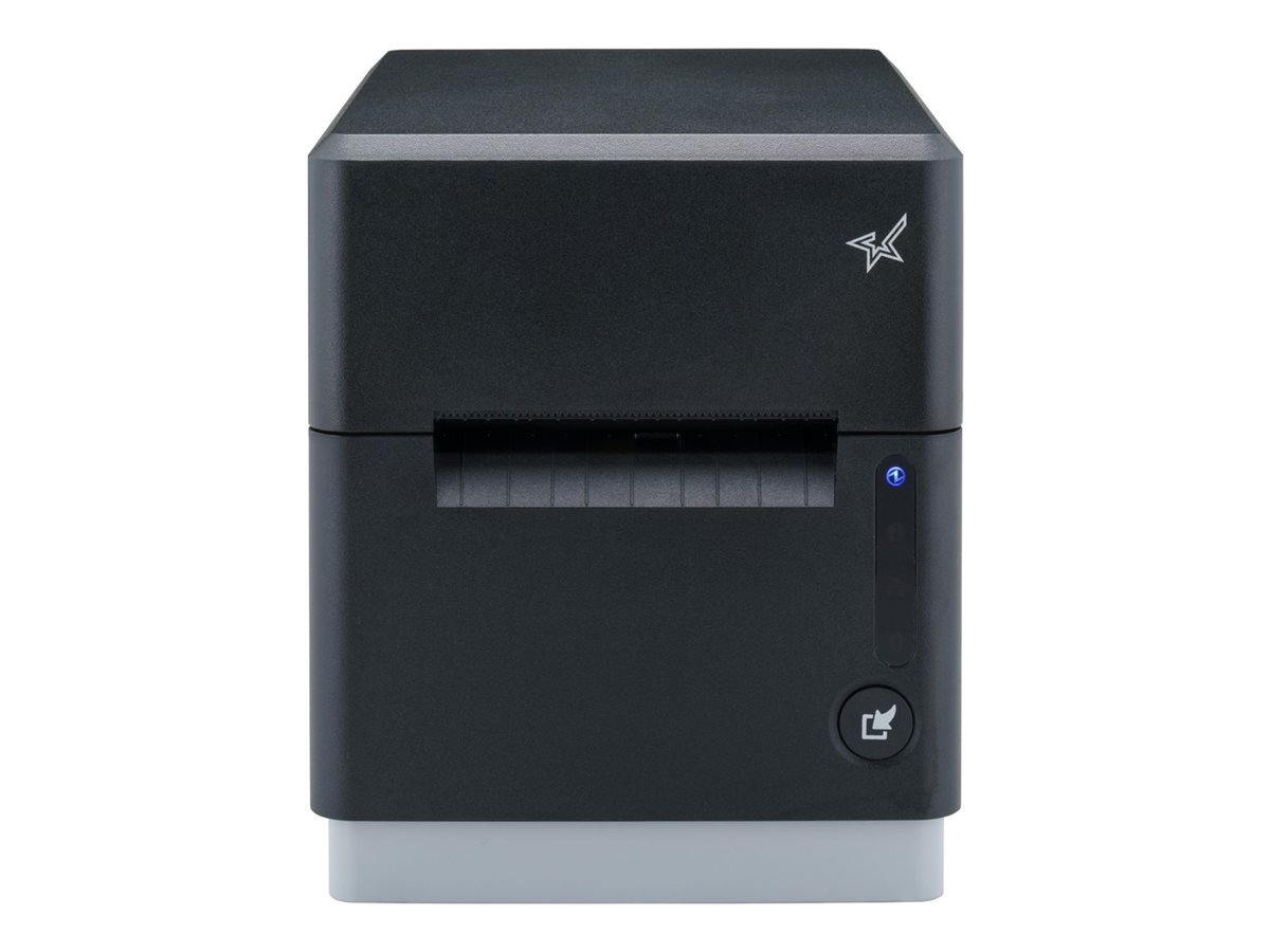 Star Micronics Star mC-Label3 MCL32CI Etikettendrucker Thermodirekt 203 dpi 180 mm/Sek. Cutter Linerless USB-C LAN Schwarz