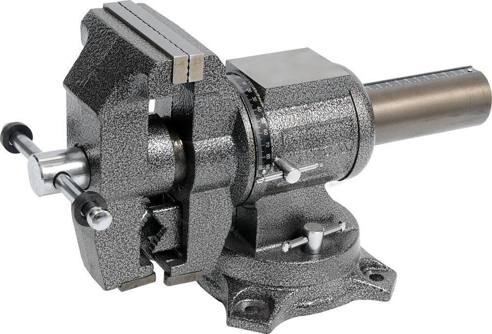 Yato YT-6505 Schraubstock Mechanikerschraubstock 10 cm (5906083965050) (geöffnet)