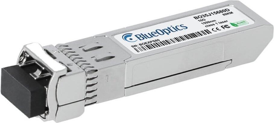 BlueOptics Transition Networks TN-SFP-10G-ZR kompatibler SFP+ Netzwerk-Transceiver-Modul Faseroptik 10000 Mbit/s SFP+ 1550 nm (TN-SFP-10G-ZR-BO)