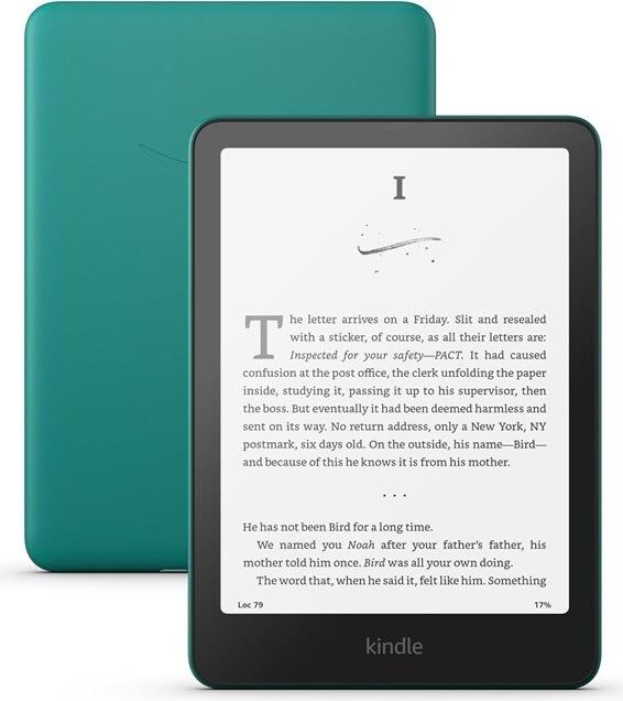 Amazon Kindle 7" 12. Generation B0CFP6F89F E-Book-Reader 16 GB Wi-Fi Jade (B0CFPHV9ZN)