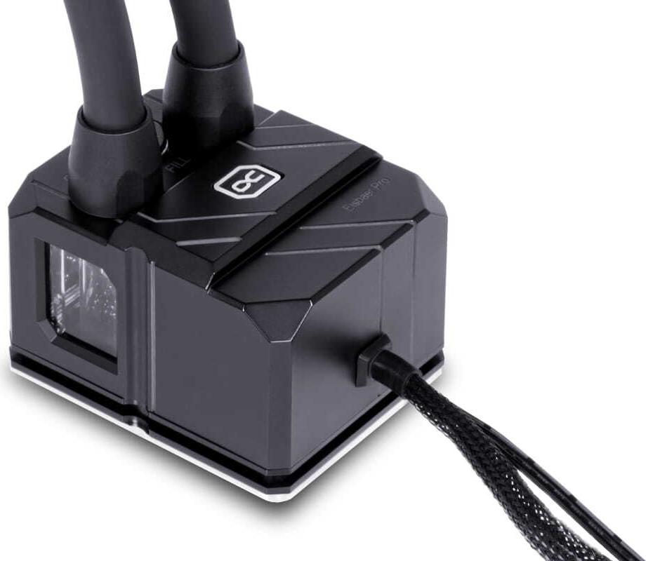 Alphacool Eisbaer Pro HPE Aurora 360 CPU AIO All-in-One-Flüssigkeitskühler Schwarz