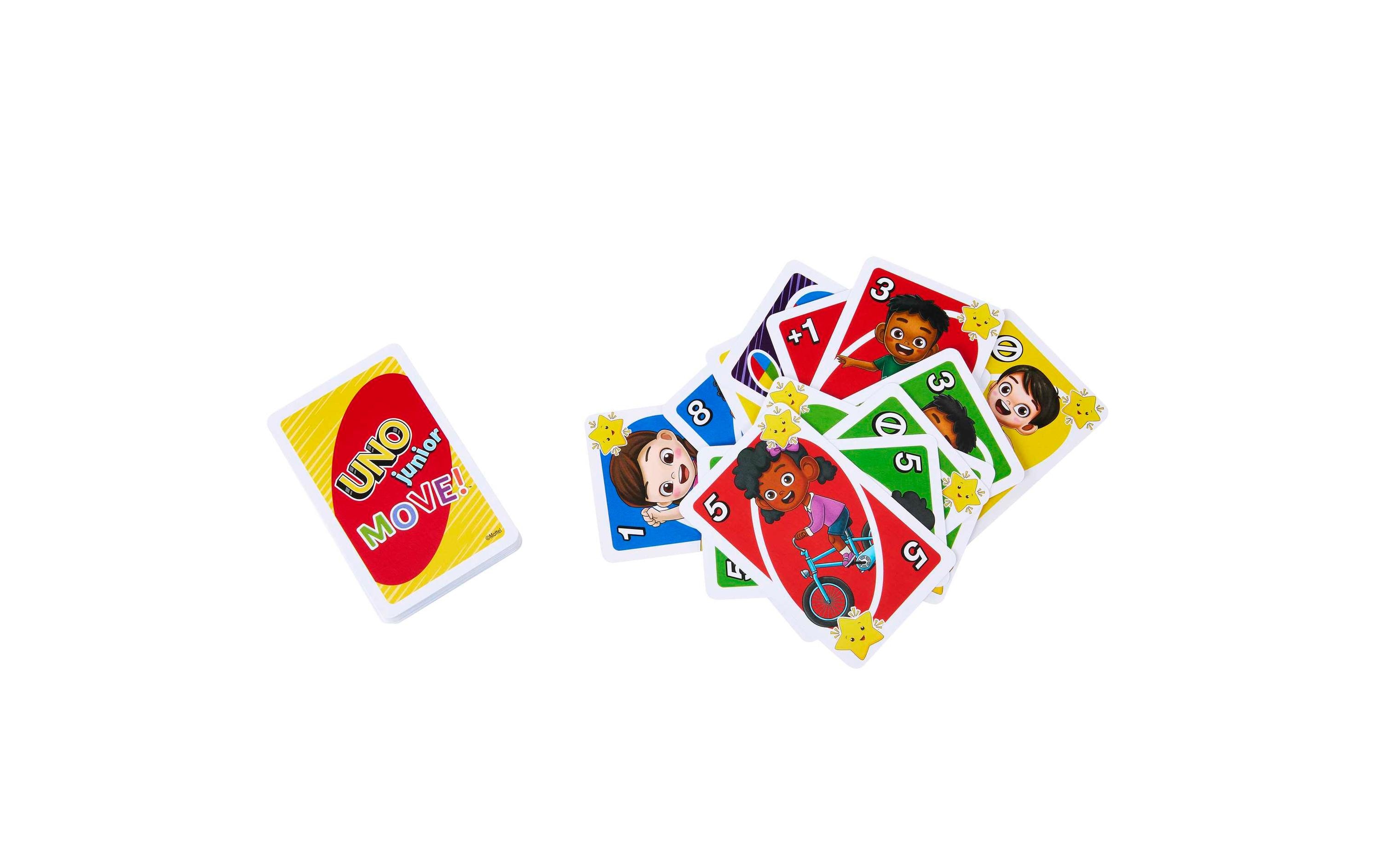 Mattel Games UNO Junior Move Kartenspiel
