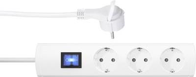 Kopp 233302018 Innenraum 3AC-Ausgänge 1.4m Weiß Verlängerungskabel (233302018)