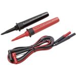 Fluke Sicherheits-Messleitungs-Set [ Lamellenstecker 4 mm - Lamellenstecker 4 mm] 1.00 m Schwarz, Rot FTPL-1 (3869443)