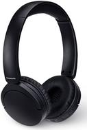 Panasonic RB-HF630BE-K Kabelloser Street-Kopfhörer, On-Ear, eingebautes Mikrofon, Bluetooth 5.3, Multipoint, schwenkbares Design, bis zu 72 Stunden Wiedergabe, USB-C, Schwarz (RB-HF630BE-K)