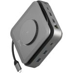 j5create JCD3199-N Dual-4K-HDMI-USB-C-Dock, Kabelgebunden, USB 3.2 Gen 2 (3.1 Gen 2) Type-C, 2.0/2 (USB-C, 1 Ports) Grau (JCD3199-N)