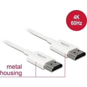 DeLOCK High Speed HDMI with Ethernet HDMI mit Ethernetkabel 85139