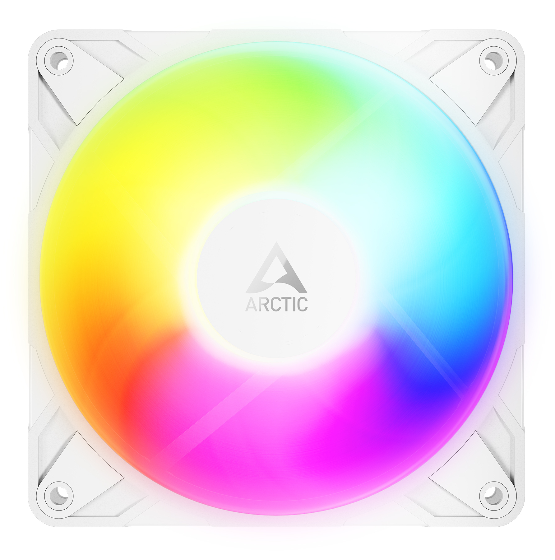 Arctic P12 Pro Reverse A-RGB 120 mm Gehäuselüfter Weiß