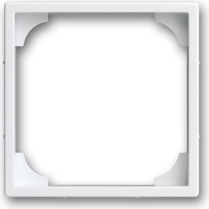 Busch Jaeger 1710-0-3861 Wandplatte/Schalterabdeckung Weiß (1710-0-3861)