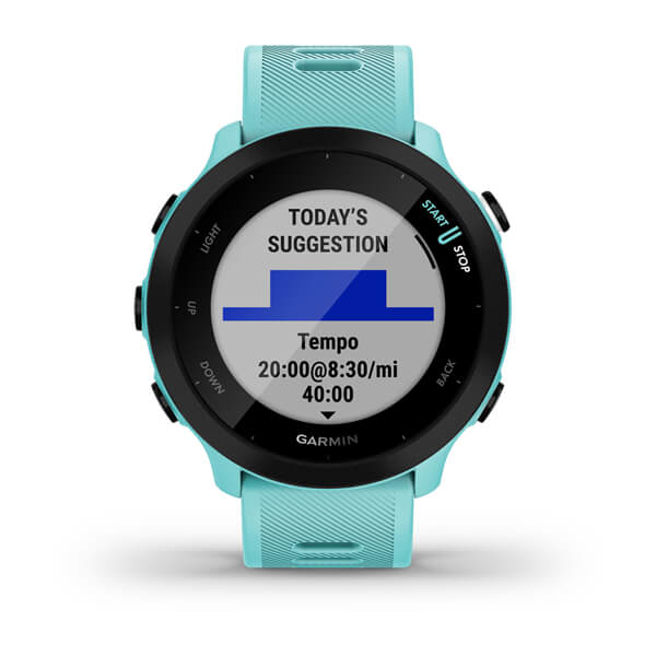 Garmin Forerunner 55 GPS-Laufuhr 1.04" Aqua Green