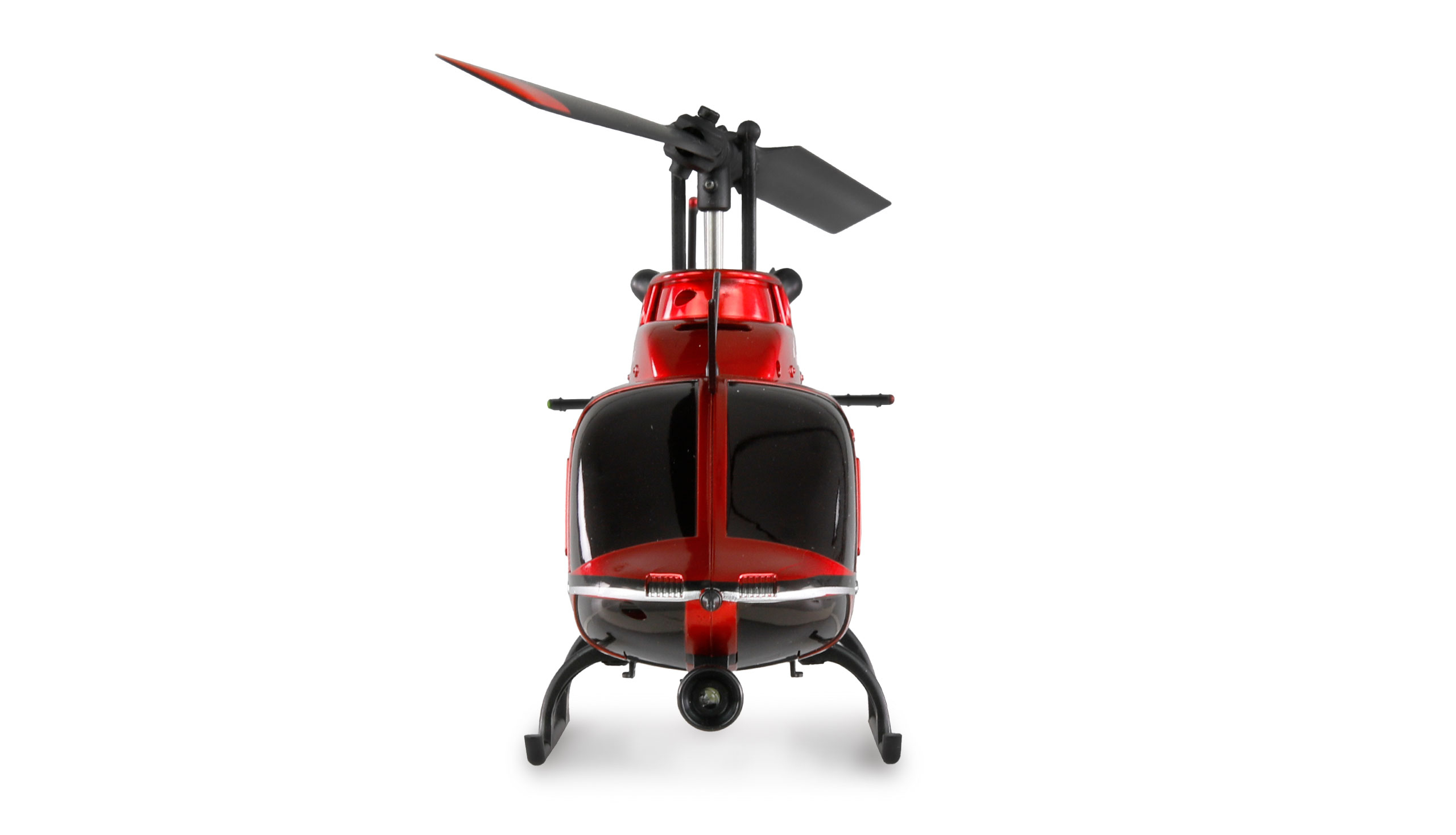 Amewi Bell 206 Jet Ranger 6-Kanal 6G RTF Modellhubschrauber Schwarz, Rot