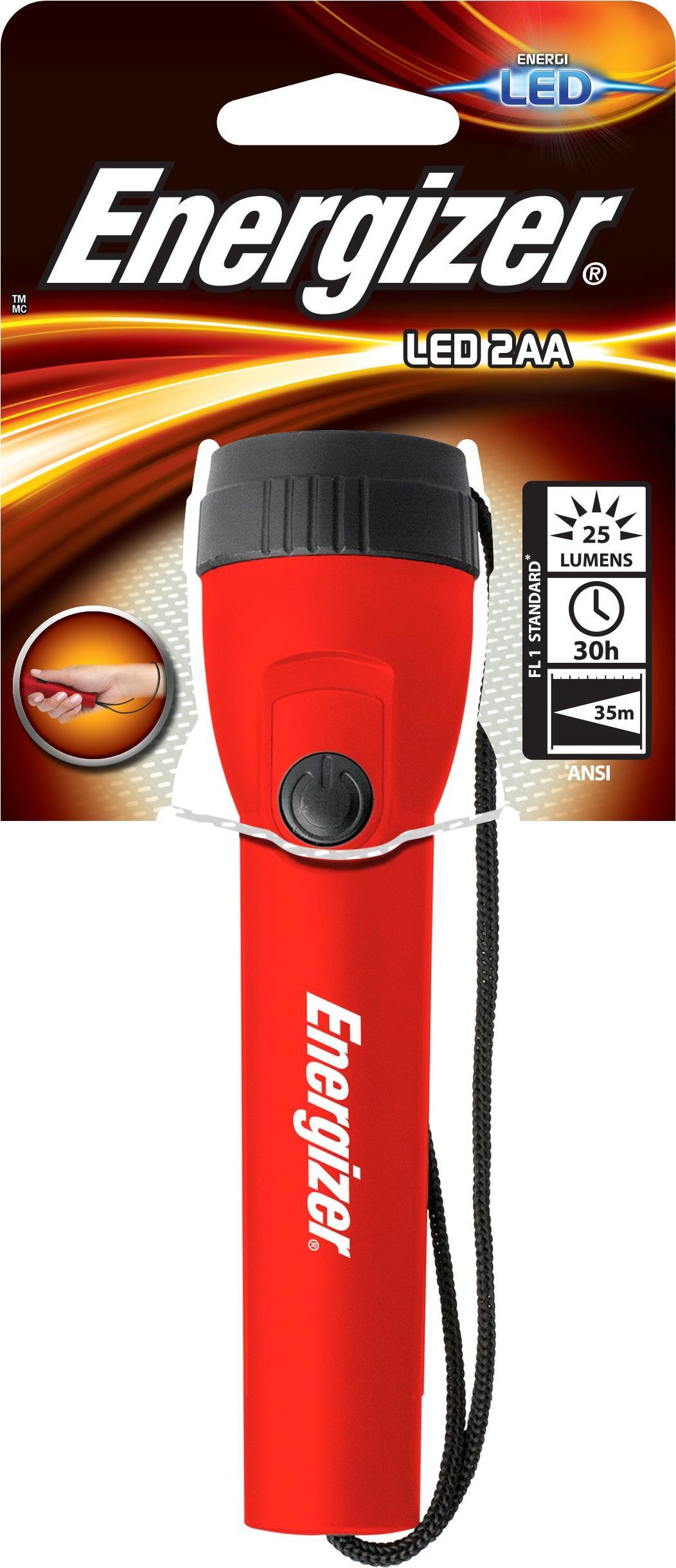 Energizer Light 2AA Hand-Blinklicht Rot LED (E300668800)