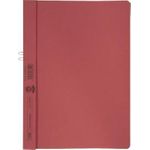 ELBA Klemmhandmappe, DIN A4, ohne Vorderdeckel, rot Manilakarton, 10 Blatt Füllvermögen - 1 Stück (36450 RO)
