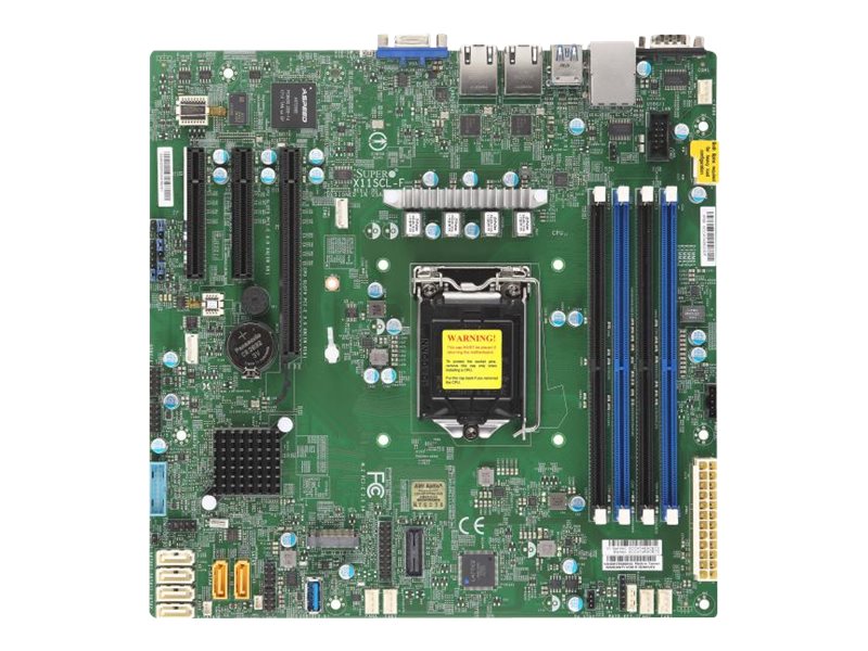 Supermicro X11SCL-F Server-/Workstation-Mainboard LGA 1151 Intel C242 micro ATX