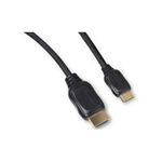 shiverpeaks BS77470-2 HDMI-Kabel 1 m HDMI Typ A (Standard) HDMI Type C (Mini) Schwarz (BS77470-2)
