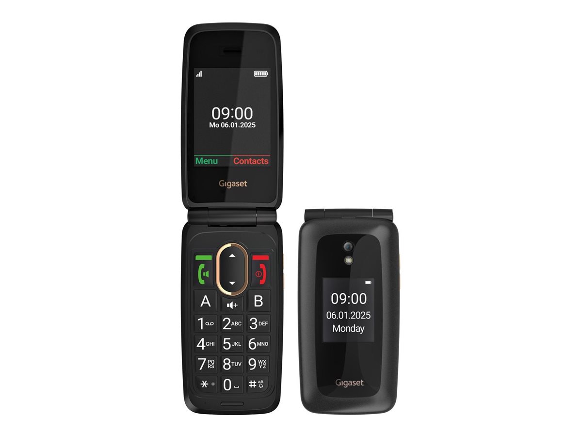 Gigaset GL795 2.8" Klapp-Handy 48 MB RAM 128 MB Schwarz
