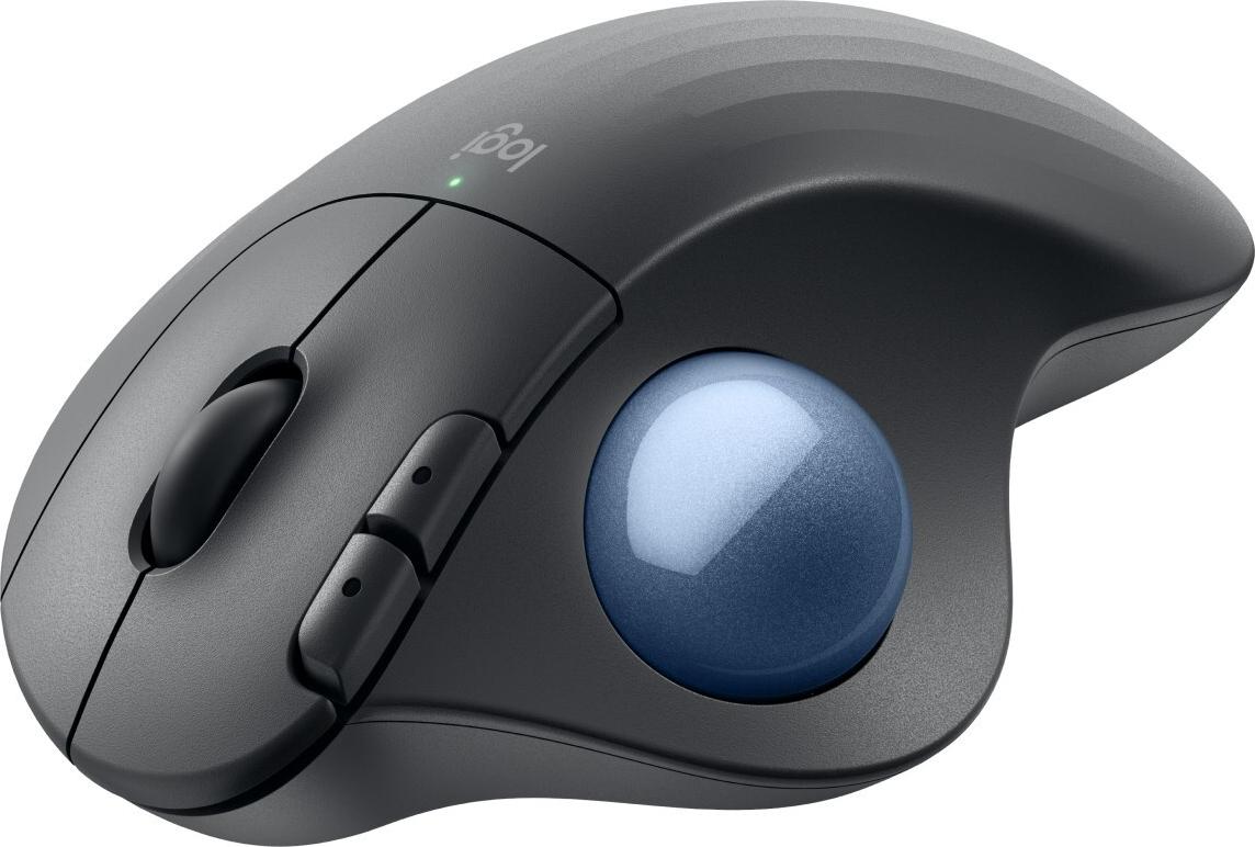 Logitech Ergo Series ERGO M575S kabelloser Trackball Bluetooth 2.4 GHz 2000 DPI Graphite