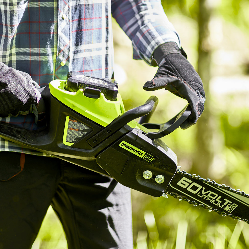 Greenworks GD60CS40 Akku-Kettensäge 40 cm 60 V bürstenlos solo Schwarz/Grün