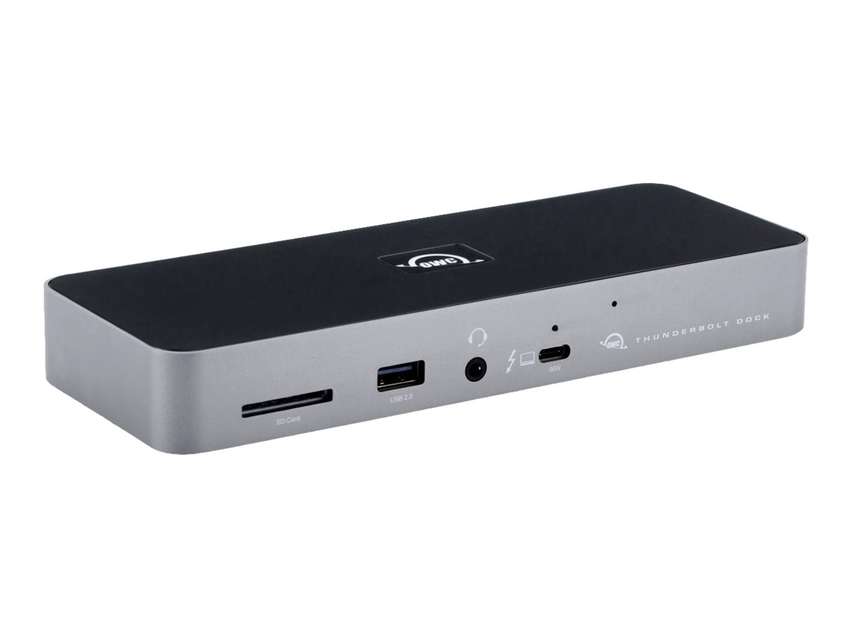 OWC Thunderbolt 4 Dockingstation 11 Ports 90 W Schwarz, Grau