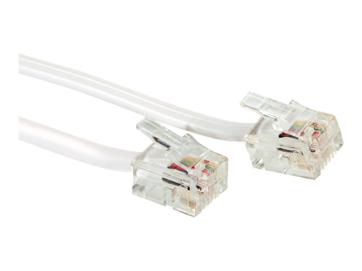 ROLINE Roline RJ-12 Kabel 15 m Grau