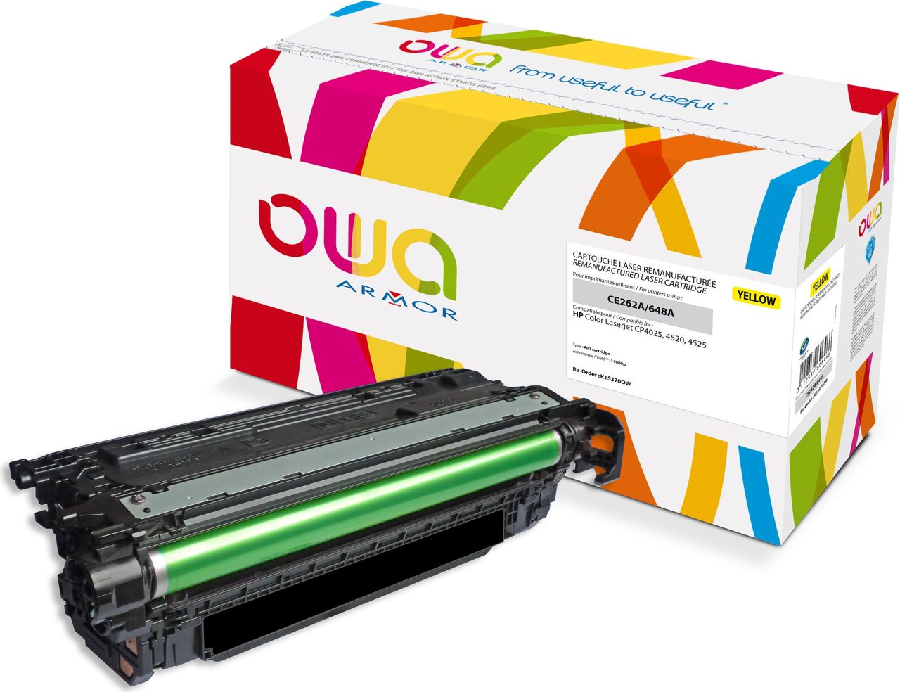 Armor K15370OW Laser cartridge 11000Seiten Gelb Lasertoner / Patrone (K15370OW)