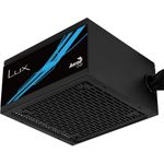 Aerocool LUX 650W Netzteil 20+4 pin ATX ATX Schwarz (AEROLUX-650-80BRONZE)