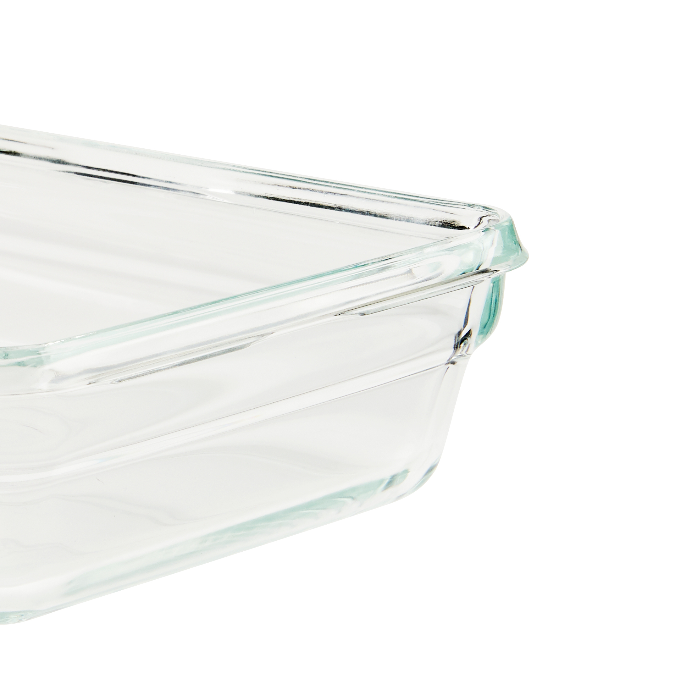 EMSA Clip & Close Glas Set N10511 Rechteckig 3-teilig Blau Transparent