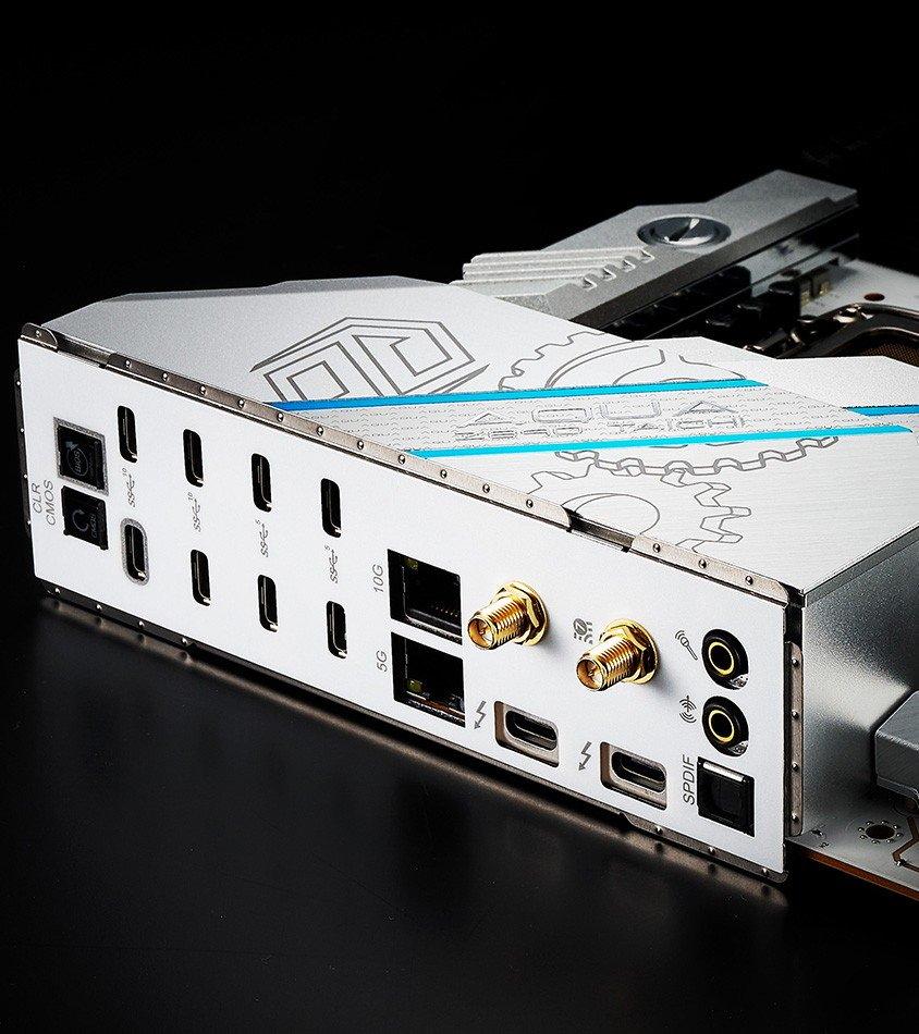 ASRock Z890 TAICHI AQUA Mainboard E-ATX LGA 1851 Intel Z890 DDR5 White