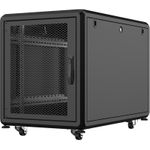 Lanview RSL12U61BL Rack 12U Schwarz (RSL12U61BL)