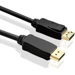 STANDARD DisplayPort Kabel, v1.4, DP ST - ST, schwarz, 3 m (S3697)