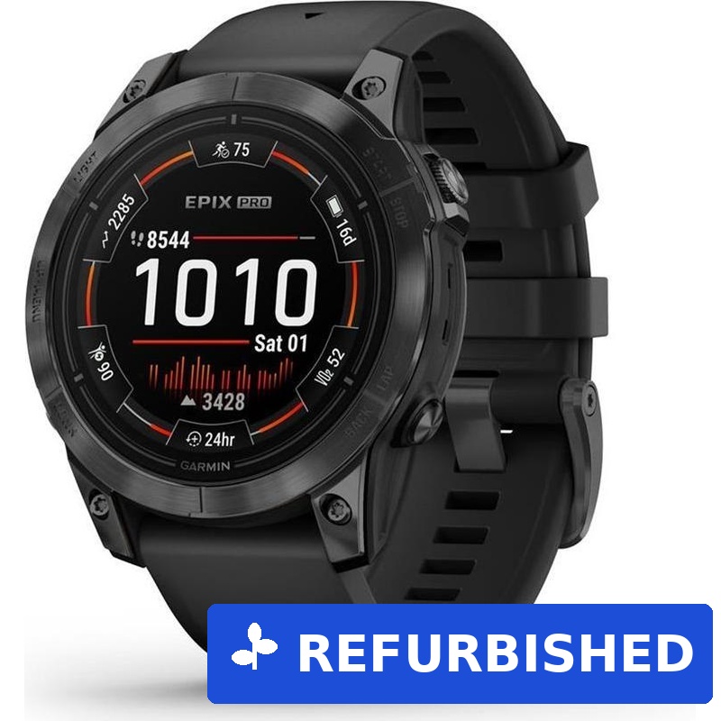 Garmin epix Pro (Gen 2) 3,3 cm (1.3 Zoll) AMOLED 47 mm Grau GPS (010-02803-01) (B-Ware)