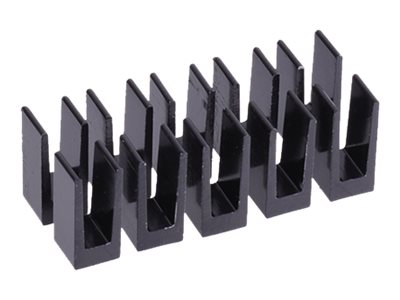 Alphacool GPU RAM Aluminium Heatsinks 7x7mm Schwarz