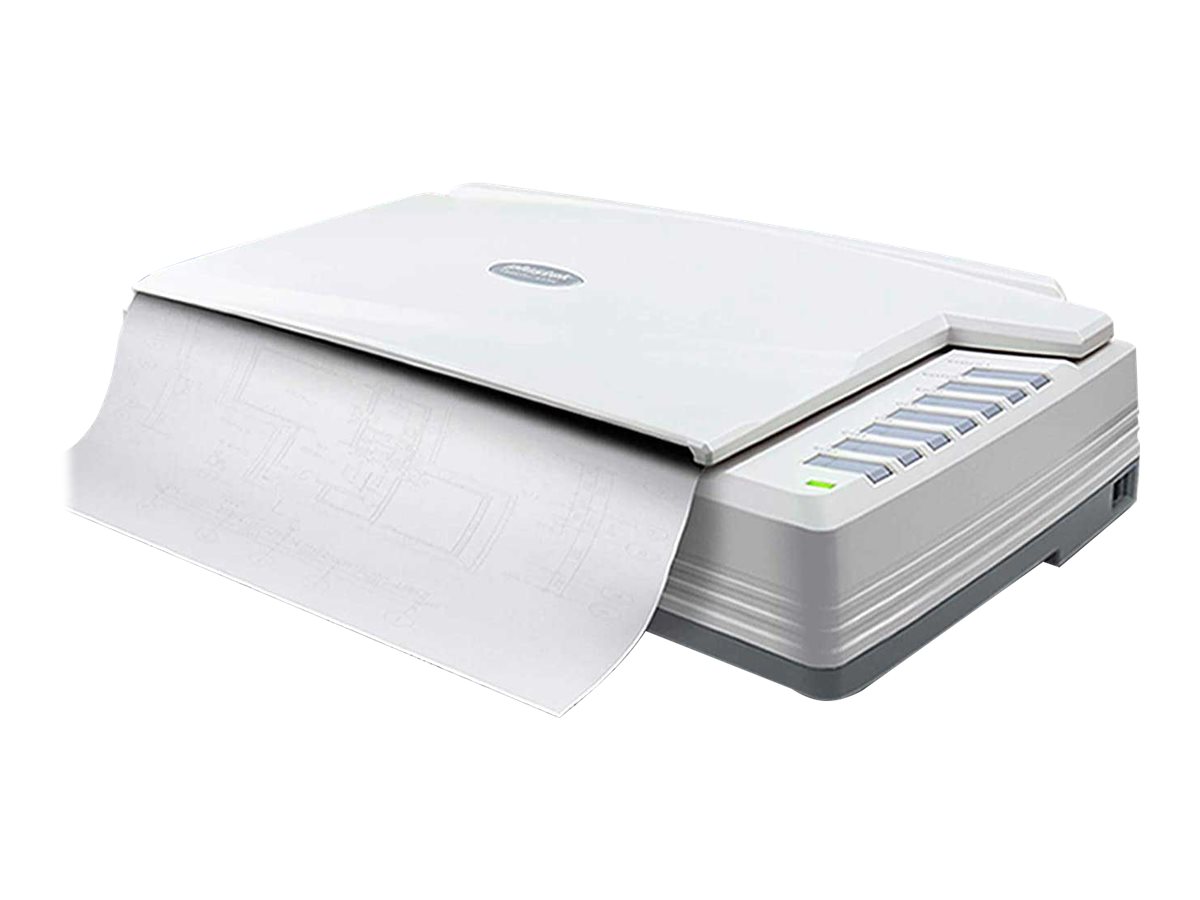Plustek OpticPro A320E A3 Flachbettscanner CCD 800 dpi USB 2.0 Weiß